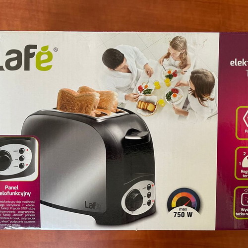 Lafe Toaster 2-Slice 750W new