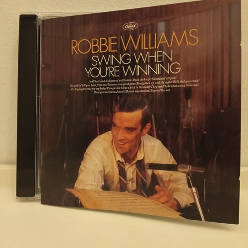 Robbie Williams Swing When You're Winning CD album used, jazz