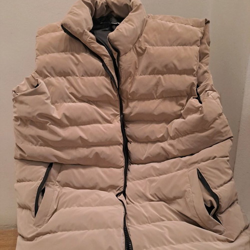 Men's sleeveless jacket like new, beige, XXL