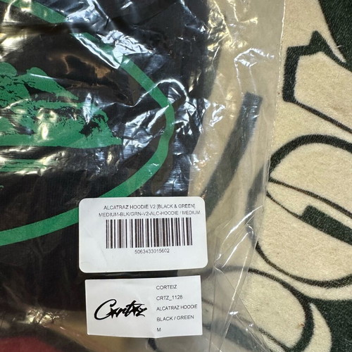 Corteiz hoodie new, size Medium, black