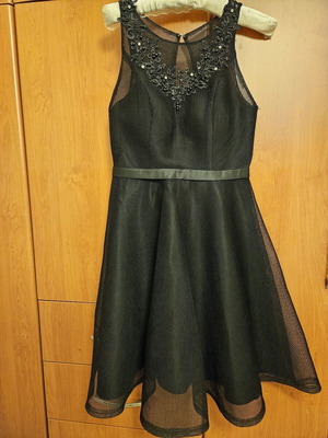 Cocktail dress used, black, bought in Paris