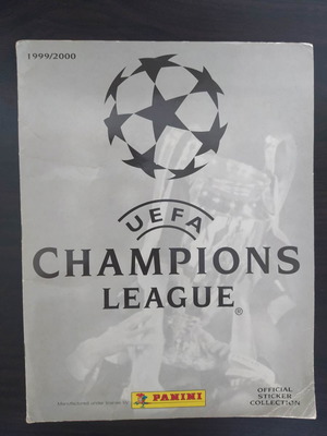 Άλμπουμ Uefa Champions League 1999-2000 Panini μεταχειρισμένο ελληνικής έκδοσης