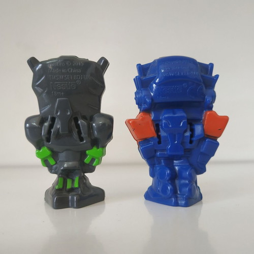 Transformers Minifigures used, Optimus Prime, Megatron, Grimlock, Mudflap & Rampage