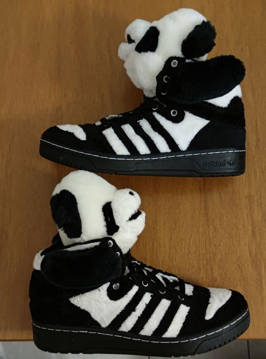 Adidas js cheap wings panda bear