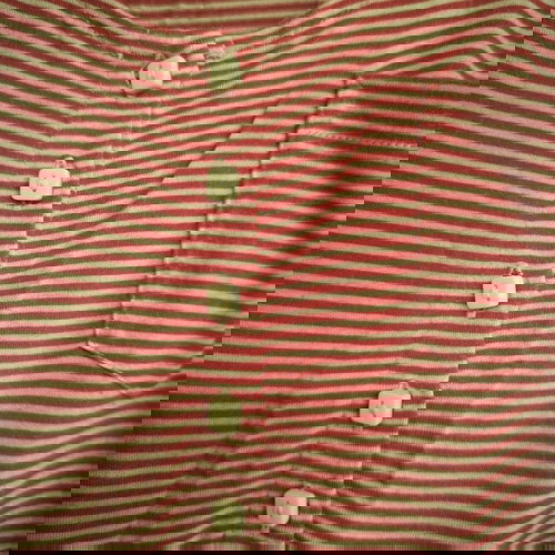 Φόρεμα Calzedonia σαν καινούργιο, ριγέ κόκκινο και λευκό, one size