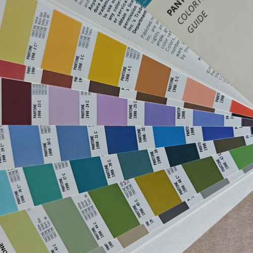 Vintage Pantone, Mecanorma & Papyrus color guides collection 1990s