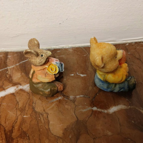 Table decor used, set of 2 pieces, ~4 cm