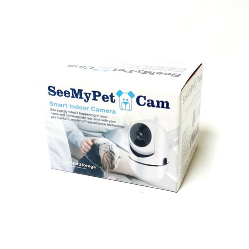 SeeMyPet Cam smart indoor camera like new, Full HD Wi-Fi