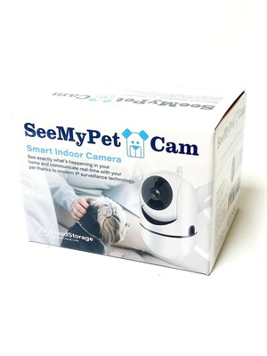 SeeMyPet Cam έξυπνη εσωτερική κάμερα like new, Full HD Wi-Fi