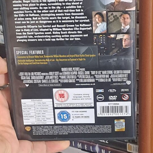 Body of Lies DVD like new, action adventure with subtitles