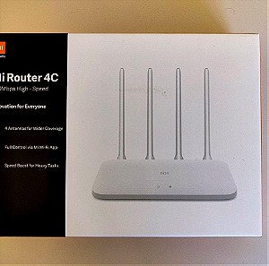 Xiaomi Mi Router 4C Ασύρματο Router WiFi 4 με 2 Θύρες Ethernet