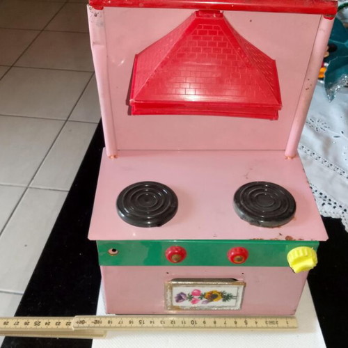 Collectible Tin Toy Kitchen 1960-1970 used, rare