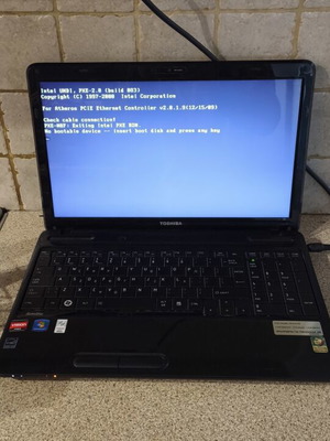 Toshiba Satellite L650D-11E refurbished laptop with AMD Athlon 2GB RAM