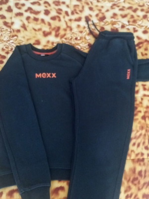 Mexx Fashion boys' tracksuit like new, size 1 (34) blue