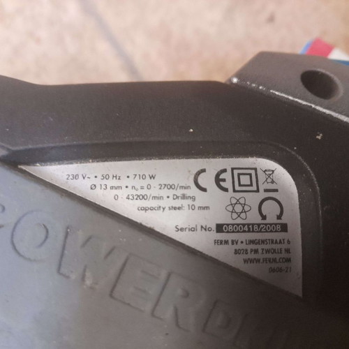 FERM Impact Drill 710W New