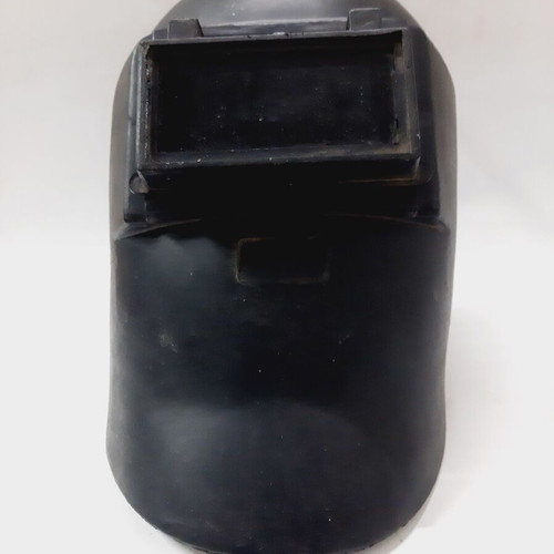 Vintage welding mask from the 70s, like new, fireproof plastic