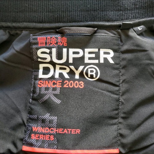 Superdry Men's Hooded Soft Shell Trekker Jacket Black L New