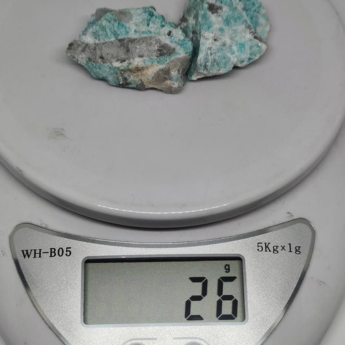 Amazonite natural raw mineral stone like new