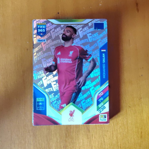 Mohammed Salah Panini Card new, original