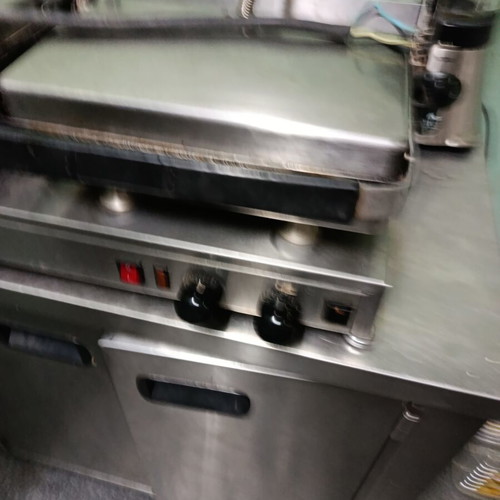 Silex double sandwich grill used, professional three-phase