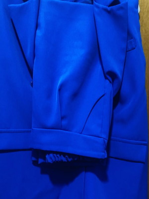 Blue women's fashion set