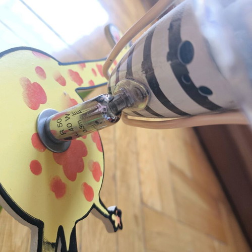 Children's ceiling light with animals like new