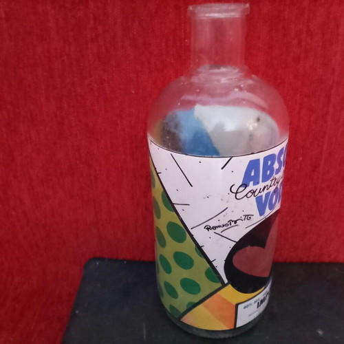 Antique Vodka Absolut bottle Sweden 700 ml used, collectible and rare