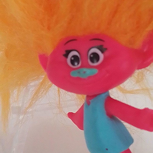 Efxoulis Troll Long Hair orange bracelet used