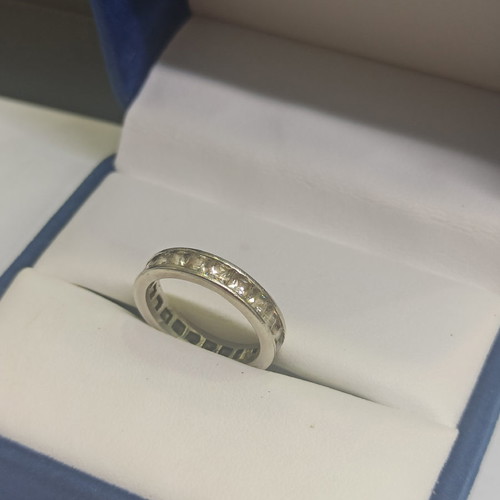 Silver 925 ring used with zircon, No 15 - 55mm