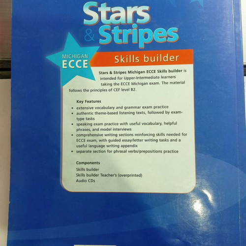 Stars & Stripes Ecce Skills Builder and Mini Companion books like new