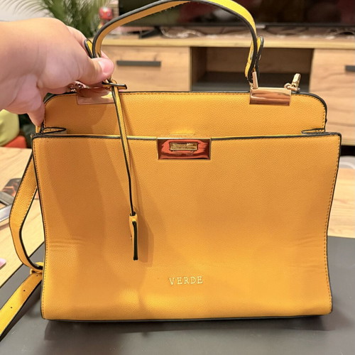 Verde bag like new, yellow and orange