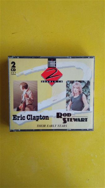  2 CD -- Eric Clapton & Rod Stewart