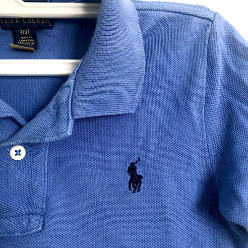 Polo Ralph Lauren Kids' T-shirt 3/3T blue like new
