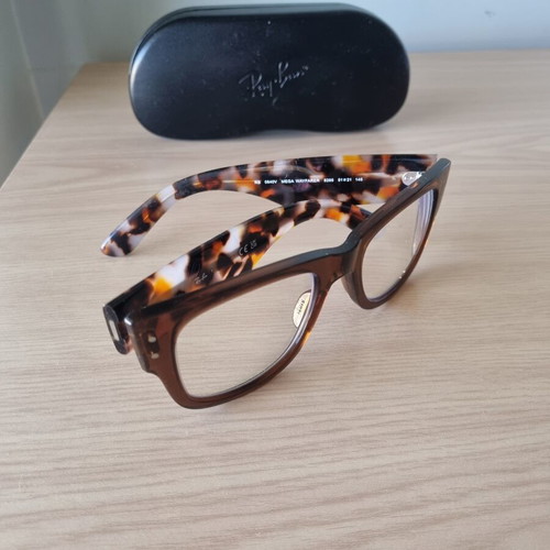 Ray-Ban Unisex Optical Glasses like new, brown frame