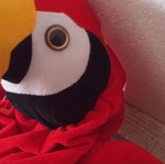 Children's parrot backpack Loro Parque used