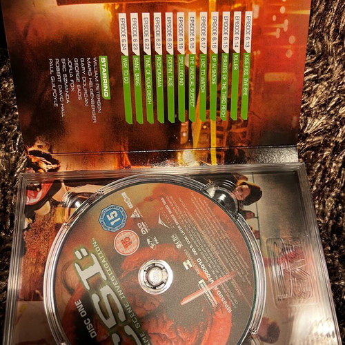 CSI Season 6 Part 2 Boxset DVD like new