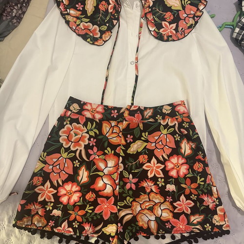 Shirt and shorts set, medium, multicolor