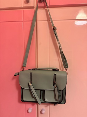 Messenger bag turquoise new, large capacity