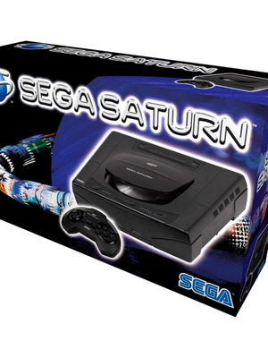 Sega Saturn Console Original Box used