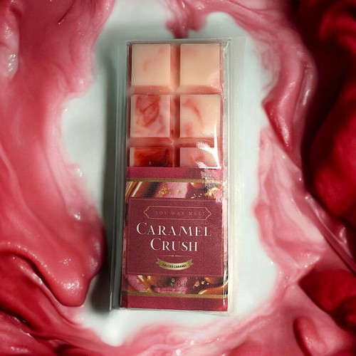 Caramel Crush wax melt new, soy wax with salted caramel scent
