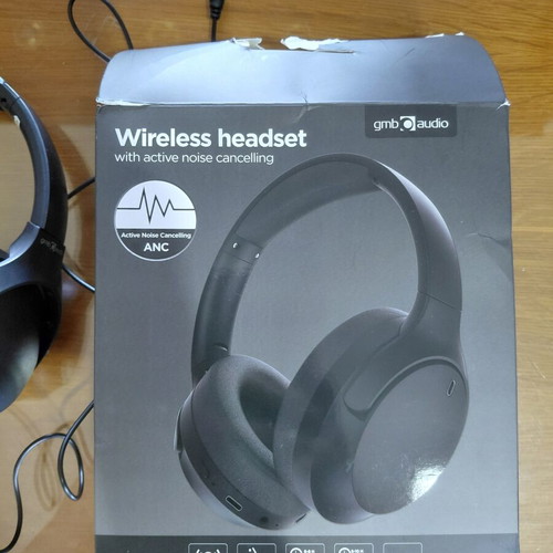 Gembird GMB Audio BHP-ANC-01 wireless headphones like new