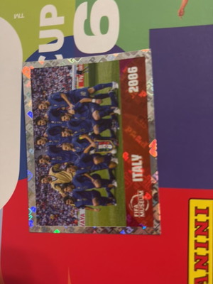 Italy World Cup Winners 2006 Panini Sticker