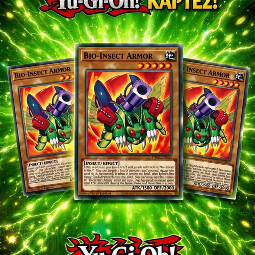 Yu-Gi-Oh! Bio-Insect Armor card set, new, 1st Edition PHHY-EN048
