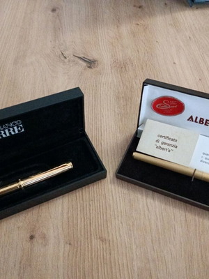 Gianfranco Ferre and Albert's luxury pens new, set of 2