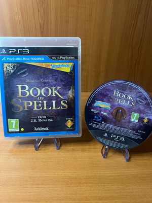 Wonderbook Book of Spells PS3 used, adventure strategy game