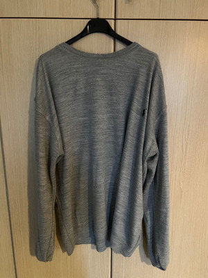 Polo Ralph Lauren sweater gray XL like new 100% cotton