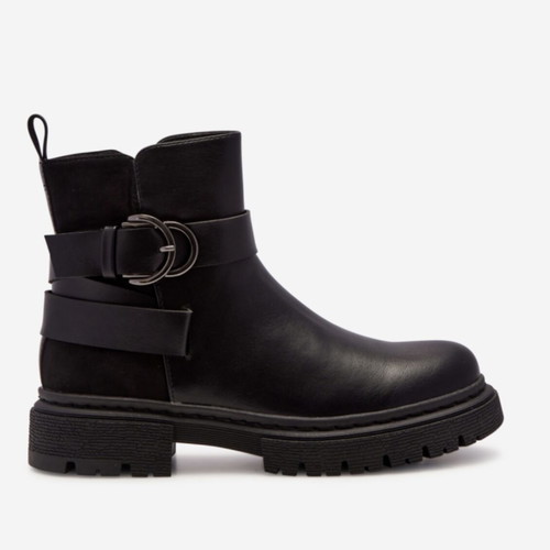 Biker boots black like new, size 38