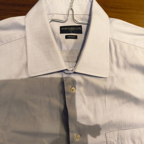 Portobello's shirts blue regular fit L used, pack of 2