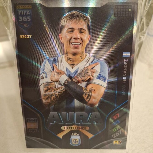 Enzo Fernandez Aura Panini 2026 card