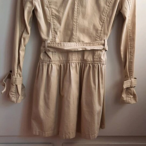 Benetton kids trench coat beige, new, size XL 10